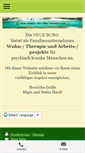 Mobile Screenshot of neue-burg.de