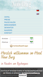 Mobile Screenshot of neue-burg.at